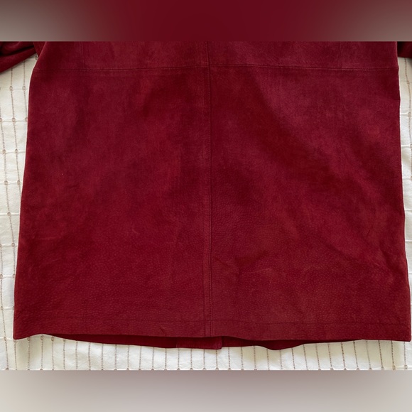 Red Suede Jacket - Picture 8 of 14